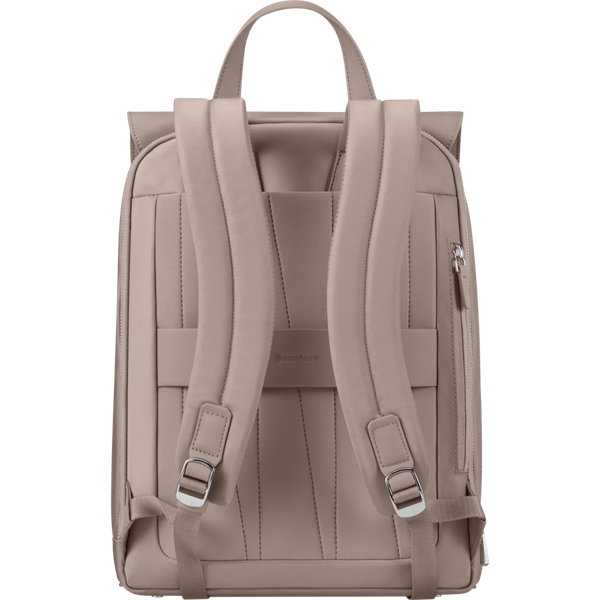 SAMSONITE NŐI Notebook Hátizsák 147735-1630, Backpack with Flap 14.1" (Old Rose) -ZALIA 3.0