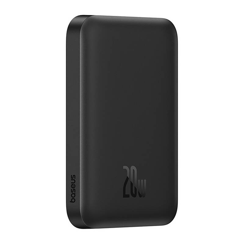 Mini Wireless PowerBank 20W Baseus Fekete