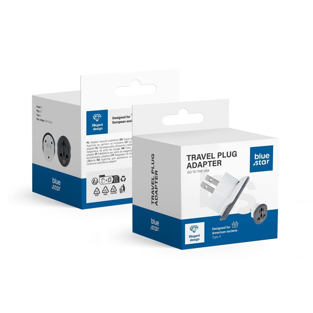 BlueStar utazó adapter USA (BS281600)