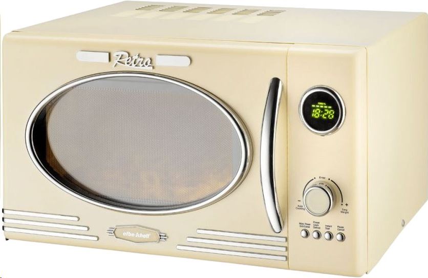 Kalorik Retro MW2500DG grillezős mikrohullámú sütő fehér Kalorik Retro MW2500DG grillezős mikrohullámú sütő fehér