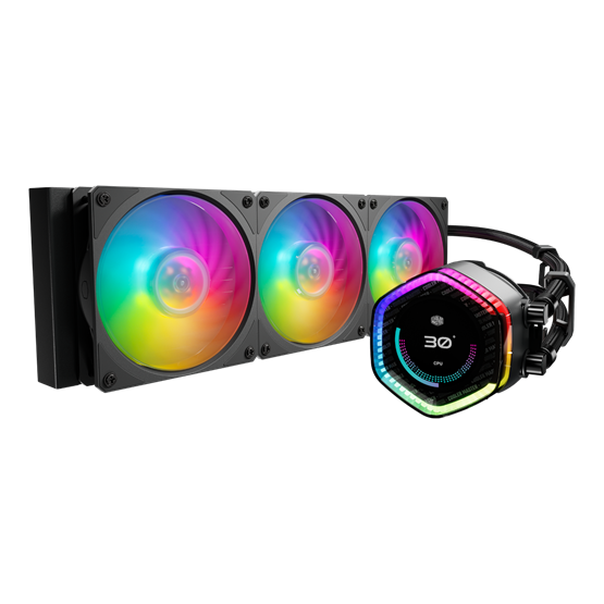 Cooler Master MLY-D36M-A24PZ-R1 MasterLiquid 360 ION Vízhűtés Cooler Master MLY-D36M-A24PZ-R1 MasterLiquid 360 ION Vízhűtés