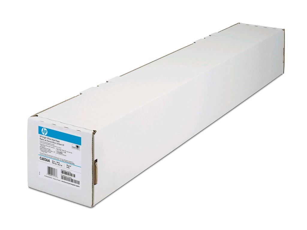 HP C6036A fényes fehér papír 914 mm x 45,7 m HP C6036A fényes fehér papír 914 mm x 45,7 m