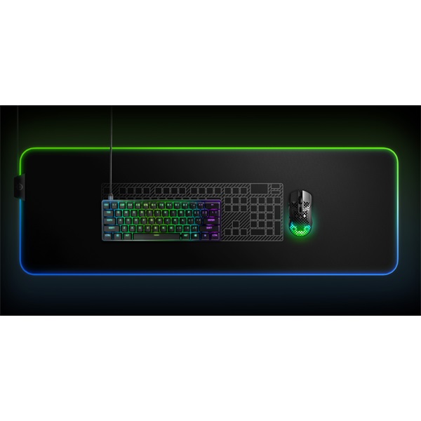 Steelseries Apex 9 Mini UK gaming billentyűzet fekete (64838)