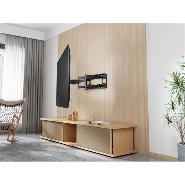 Equip 650343  60"-120"  Max.: 120kg  dönthető  forgatható TV Fali konzol  fekete 