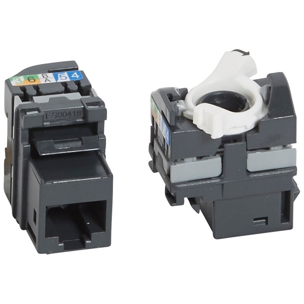 Legrand RJ45 Keystone port Cat5e árnyékolatlan (UTP) aljzat Legrand RJ45 Keystone port Cat5e árnyékolatlan (UTP) aljzat