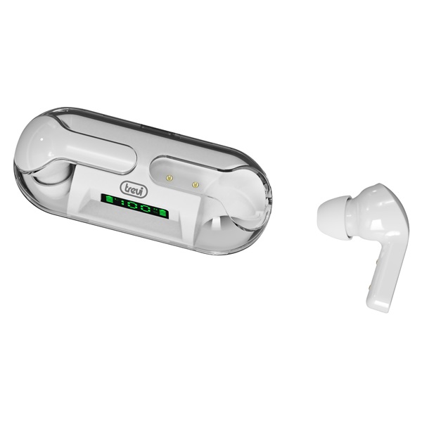 Trevi HMP 12E08 True Wireless Bluetooth fehér fülhallgató Trevi HMP 12E08 True Wireless Bluetooth fehér fülhallgató