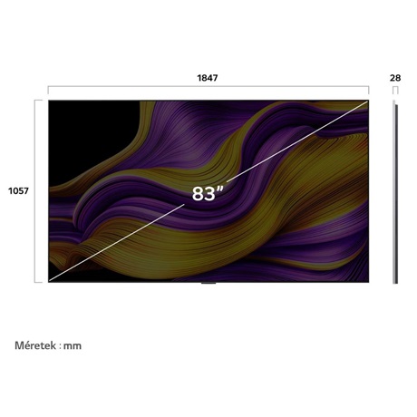 Lg OLED83G51LW UHD SMART OLED Televízió