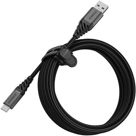 OtterBox Premium USB-C - USB-A kábel 3m fekete (78-52666)