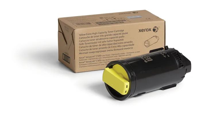Xerox VersaLink C500,C505 extra nagy kapacitású toner sárga Eredeti