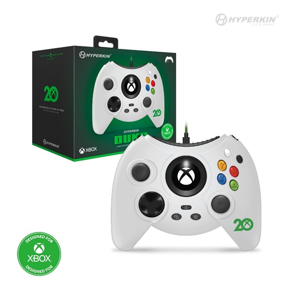 HYPERKIN Duke Xbox Series|One/Windows 11|10 20.Évf. Xbox liszenszelt Vezetékes kontroller Fehér