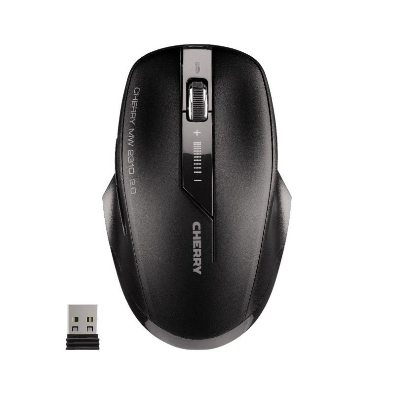 Cherry MW 2310 2.0 vezeték nélküli optikai egér fekete (JW-T0320) Cherry MW 2310 2.0 vezeték nélküli optikai egér fekete (JW-T0320)