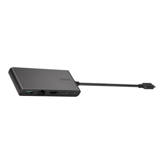 Asus DC201 USB-C dokkoló Fekete Asus DC201 USB-C dokkoló Fekete