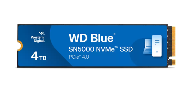 Western Digital WDS400T3B0A 4TB Blue SN5000 NVMe  SSD