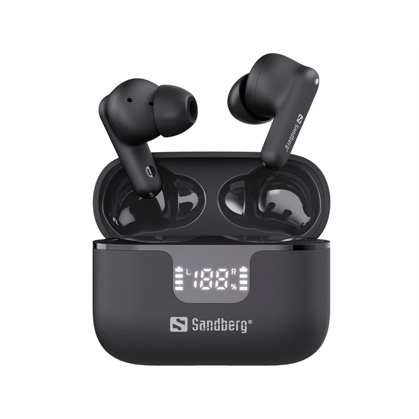 SANDBERG Wireless Earbuds ANC+ENC Fülhallgató SANDBERG Wireless Earbuds ANC+ENC Fülhallgató