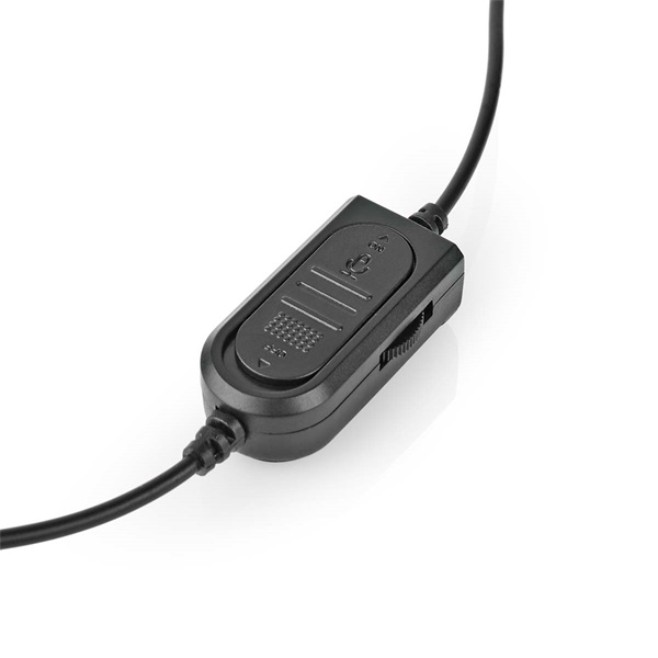 Nedis GCK51110BKUS gamer 5 az 1-ben készlet Angol Billentyűzet + Headset + Egér + Egérpad és adapter kábel, QWERTY