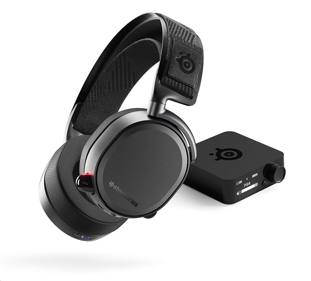 SteelSeries  61473 Arctis Pro Wireless mikrofonos fejhallgató fekete