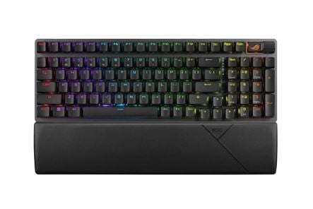 ASUS ROG Strix Scope II 96 vezeték nélküli HU billentyűzet piros (ROG STRIX SCOPE II 96 WIRELESS)