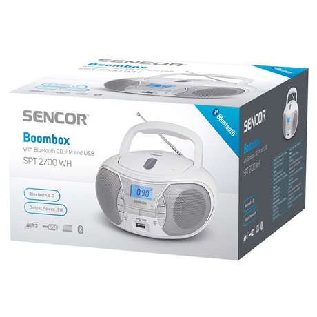 Sencor SPT 2700 WH BOOMBOX Sencor SPT 2700 WH BOOMBOX