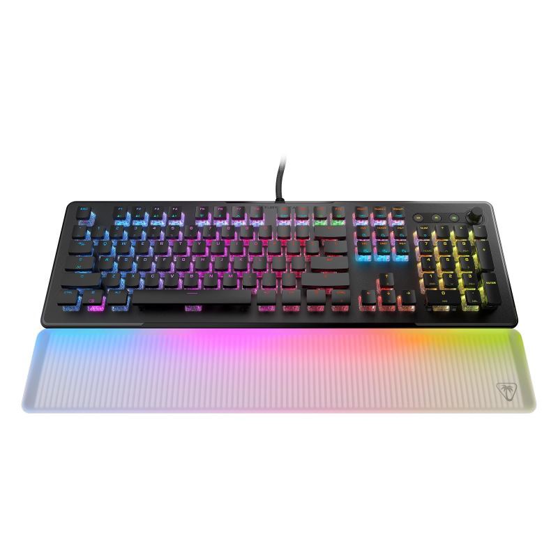 Turtle Beach Vulcan II Max mechanikus Gaming billentyűzet Linear Red switch US fekete (TBK-1001-01-US)