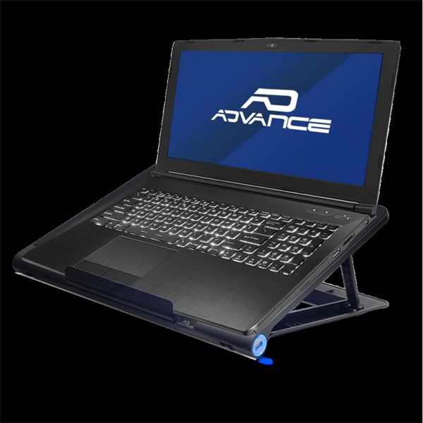 Advance  AIRSTREAM 18 Notebook Hűtőpad 18"-ig   Fekete