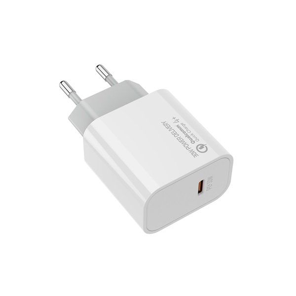 COLORWAY CW-CHS038PD-WT USB töltő adapter Power Delivery Port PPS USB Type-C (30W) Fehér  
