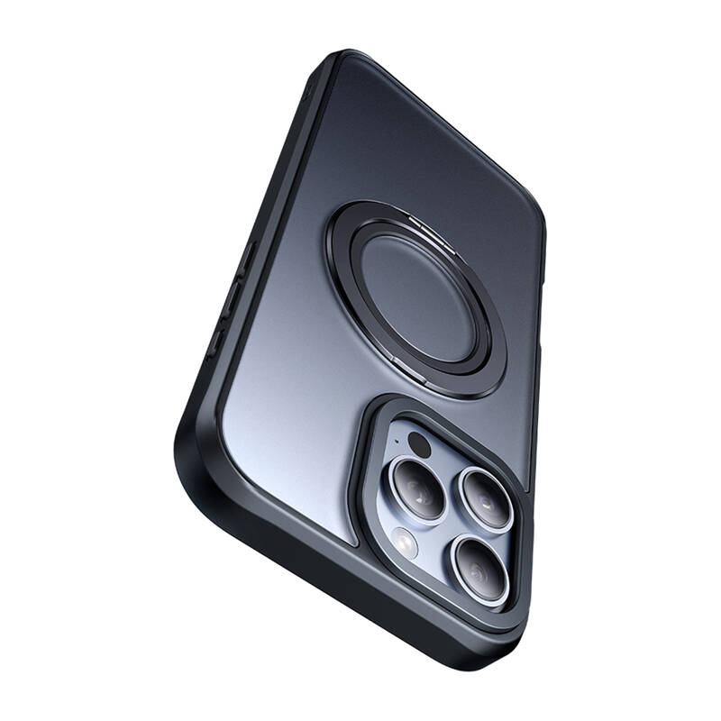 McDodo PC-4932 MagSafe tok iPhone 16 Pro készülékhez állvánnyal (fekete) McDodo PC-4932 MagSafe tok iPhone 16 Pro készülékhez állvánnyal (fekete)