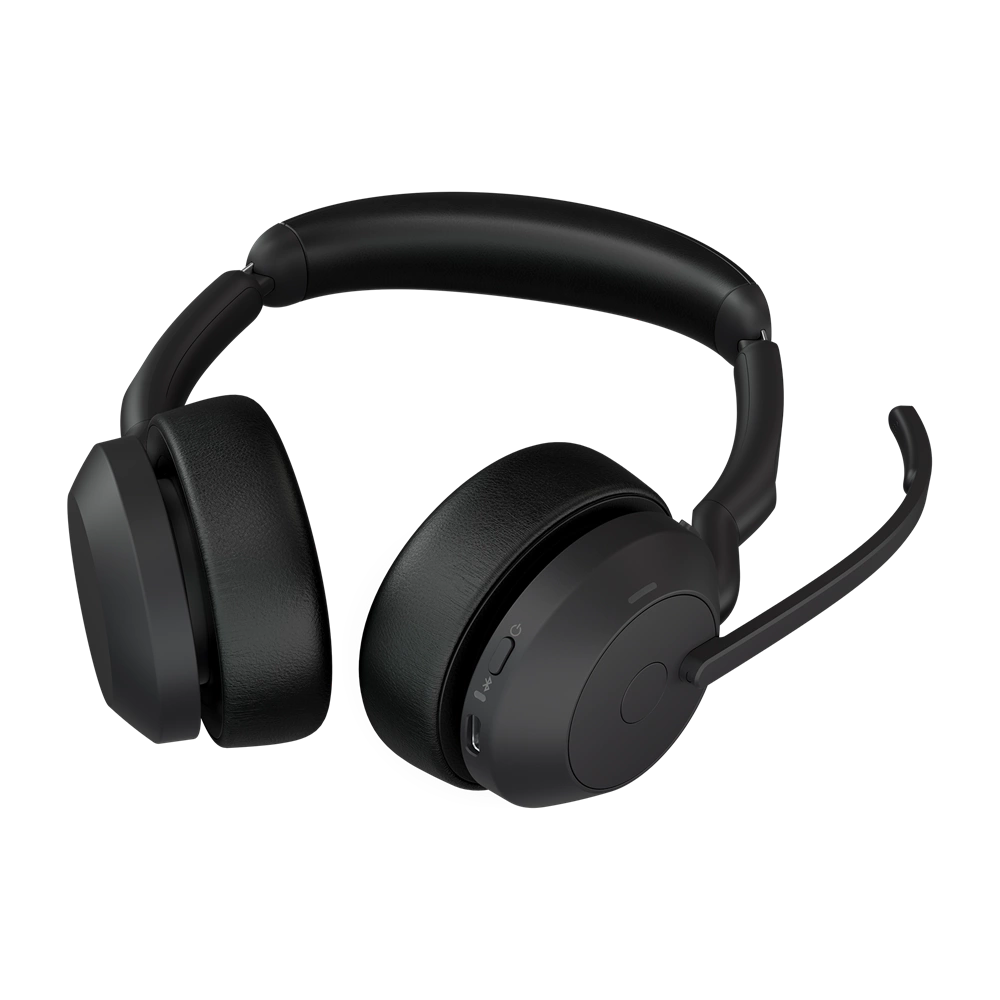 Jabra Evolve2 55 UC Sztereó Bluetooth USB-A Headset Fekete
