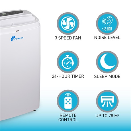 Lifetime Air 19455 MOBIL KLÍMA 12000 BTU