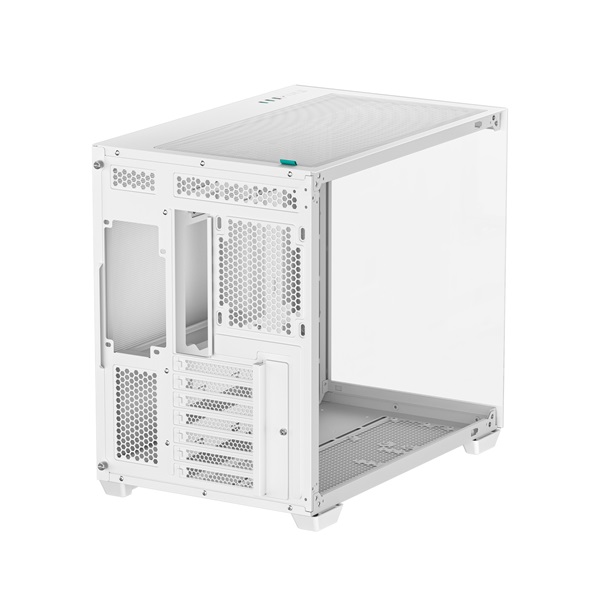 DeepCool CG530 WH ablakos venti nélkül BTF ATX Számítógépház Fehér DeepCool CG530 WH ablakos venti nélkül BTF ATX Számítógépház Fehér