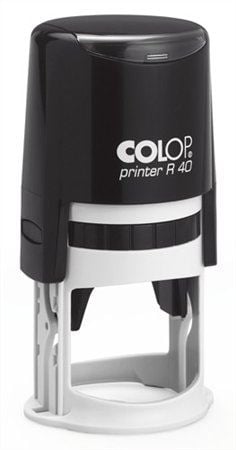COLOP "Printer R 40" Bélyegző fekete cserepárnával (01034000)