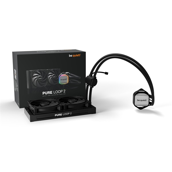 Be Quiet!   PURE LOOP 2 240mm  2x120mm  CPU Water Cooler 