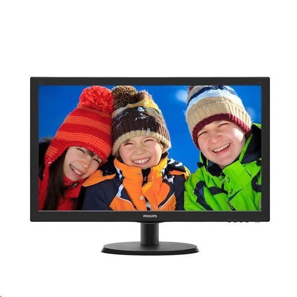 22" Philips 223V5LHSB2/00 LED monitor fekete