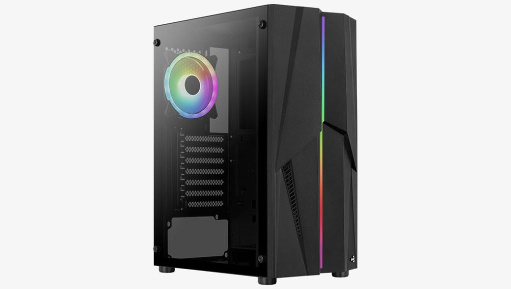 Aerocool Mecha ARGB táp nélküli ablakos ház fekete (ACCM-PV28113.11 / Mecha-G-BK-v2) Aerocool Mecha ARGB táp nélküli ablakos ház fekete (ACCM-PV28113.11 / Mecha-G-BK-v2)