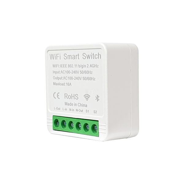 SmartWise Mini BT WiFi + Bluetooth okosrelé (SMW-REL-MINI1-BT)