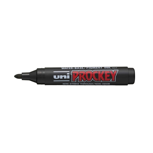 Uni PM-122 Prockey gömb hegyű fekete flipchart marker Uni PM-122 Prockey gömb hegyű fekete flipchart marker