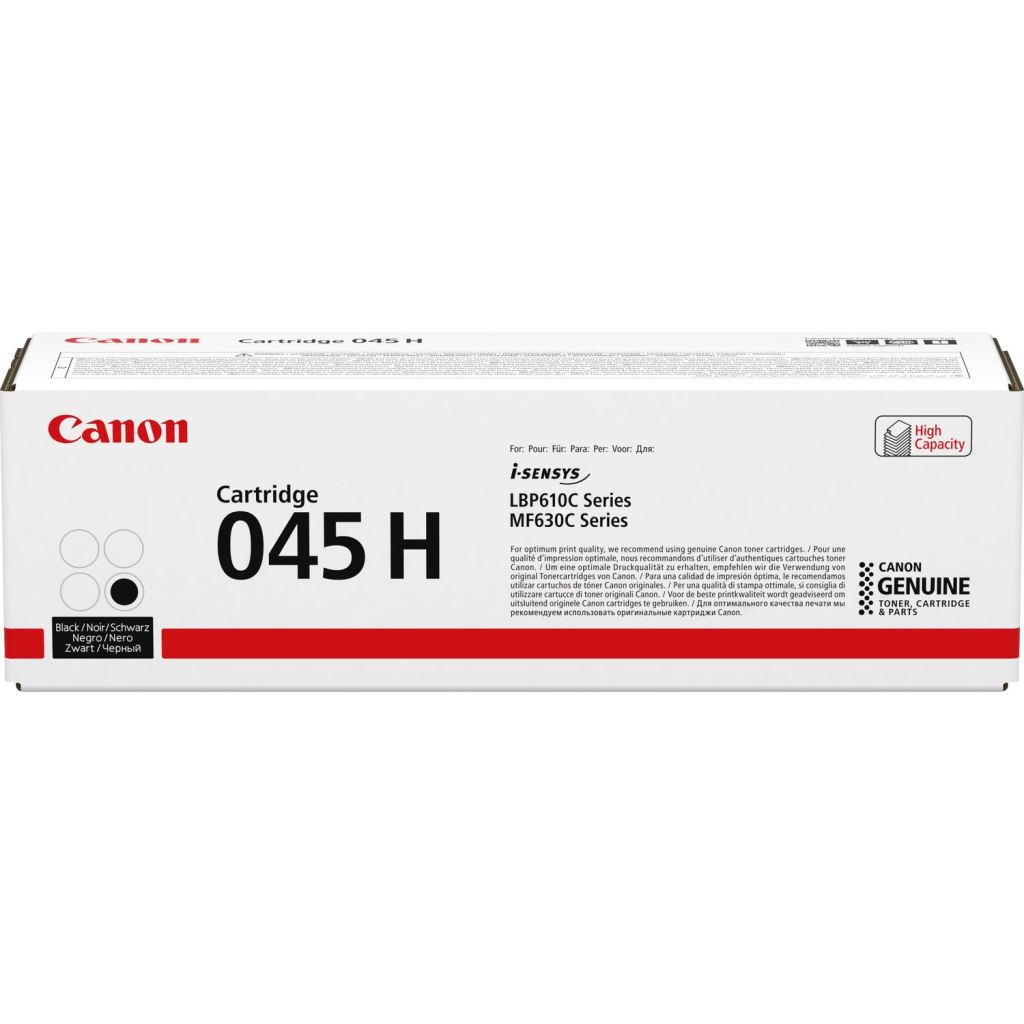 Canon 045H nagy kapacitású toner fekete (1246C002) Canon 045H nagy kapacitású toner fekete (1246C002)