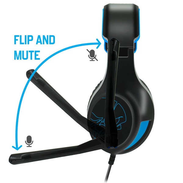 Spirit of Gamer ELITE-H20 Mikrofonos fejhallgató fekete (MIC-EH20)