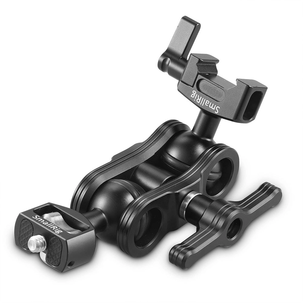 SMALLRIG Articulating Arm with Screw Ballhead and NATO Clamp Ballhead  