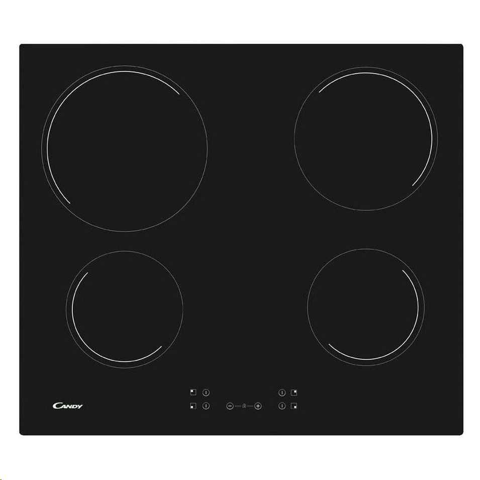 Candy CH64CCB beépíthető kerámia főzőlap fekete