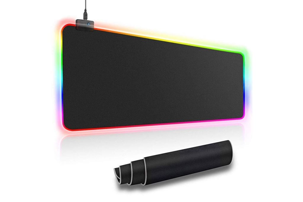 iMice PD-05 RGB egérpad fekete