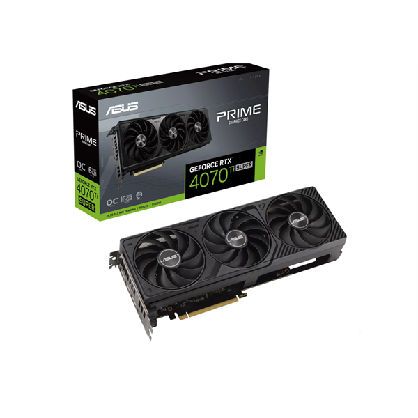 Asus nVidia PRIME-RTX4070TIS-O16G  16384MB GDDR6X Videokártya