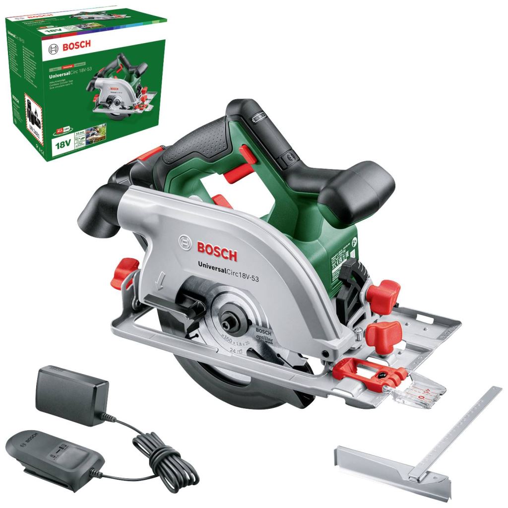 Bosch UniversalCirc 18V-53 akkus körfűrész 2.5Ah akkuval (06033B1402) Bosch UniversalCirc 18V-53 akkus körfűrész 2.5Ah akkuval (06033B1402)