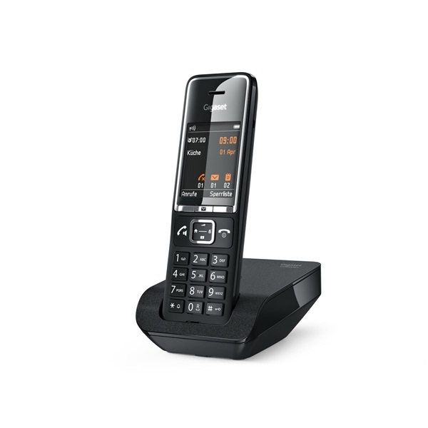 TELEFON készülék, DECT / hordozható Gigaset Comfort 550 FEKETE (S30852-H3001-S204) TELEFON készülék, DECT / hordozható Gigaset Comfort 550 FEKETE (S30852-H3001-S204)