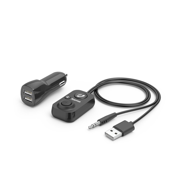 Hama Bluetooth kihangosító AUX bemenettel rendelkező autókhoz (14167)
