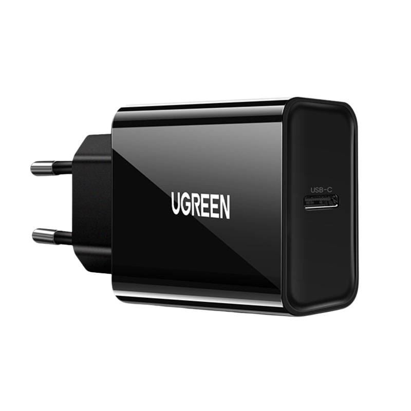 UGREEN USB-C hálózati töltő 20W fekete (10191)