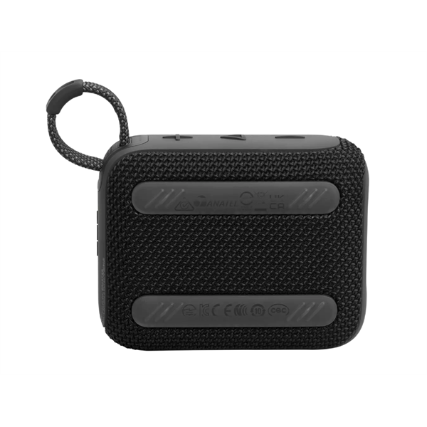JBL Go 4 (hordozható, vízálló hangszóró), Fekete
