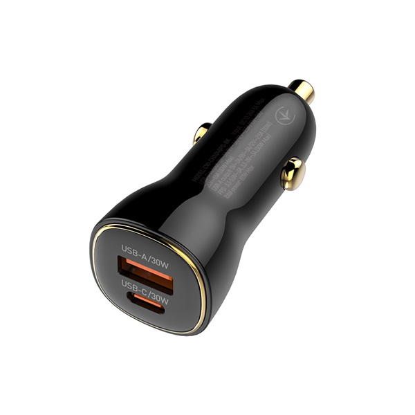 COLORWAY  CW-CHA046PD-BK Power Delivery Port PPS USB (USB-A + USB-C) (60 W) Autós töltő Fekete