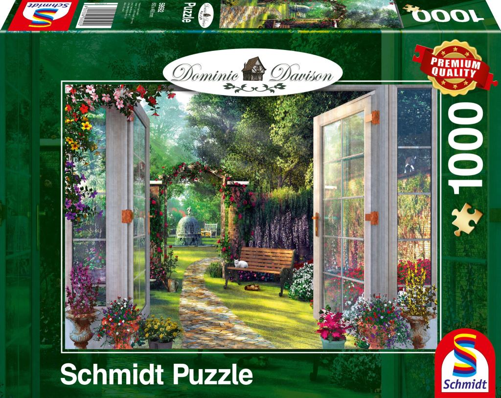 Schmidt Kilátás a varázslatos kertbe kirakós1000 db (59592) Schmidt Kilátás a varázslatos kertbe kirakós1000 db (59592)