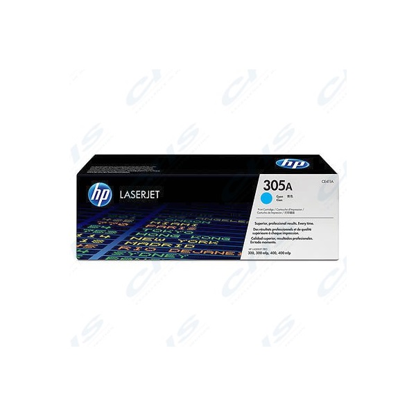HP CE411A (305A) Cián  eredeti toner