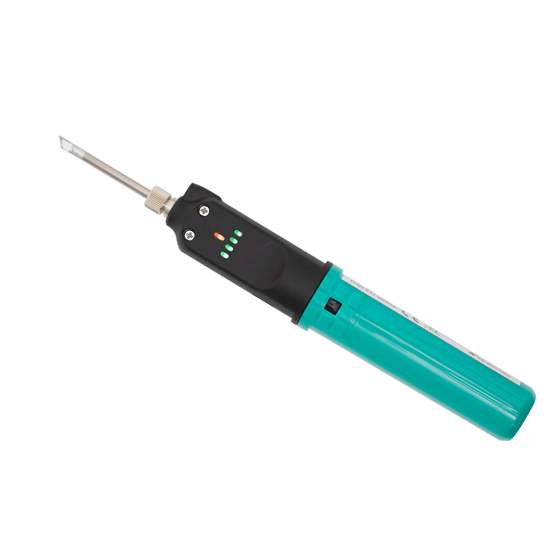 SMA Pro’skit  vezeték nélküli forrasztópáka, 12W, professzionális, érintőkapcsolós, gyors felfűtés, cserélhető akkumulátor, ...